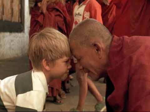 
Young boy and monk - Little Buddha DVD

